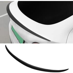 Rear Trunk Lip Spoiler for Tesla Model Y 2020-2024 | Sporty Rear Wing | Model Y Exterior Accessories, ABS Material (Matte Black)