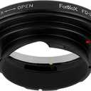 Fotodiox Lens Mount Adapter - Compatible with Canon FD & FL 35mm SLR Lenses to Leica M (LM) Mount Rangefinder Cameras