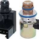 4617210 56028196AD Transmission Pressure Sensor & Governor Pressure Solenoid Kit 42RE 44RE 46RE 47RE 48RE A518 A618 Compatible With Dodge Dakota Durango Ram 1500 2500 3500 Jeep Grand Cherokee