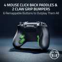 Razer Wolverine V3 Pro Wireless Gaming Controller: Licensed for Xbox Series X|S, Xbox One, Windows PC - 6 Remappable Buttons - Fast Triggers - Customizable Thumbsticks - Wired Tournament Mode - Black (Renewed)