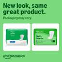Amazon Basics Men's Incontinence Guards, Maximum Absorbency, 52 Count, (1 Pack of 52)