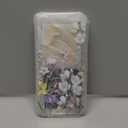 for iPhone 17 Case,[3 in 1] with Screen Protector & Camera Lens Protector, Flower Pattern Design,Clear Soft Shockproof Slim Floral Phone Cover for Women Girls 2025 6.3" (Lotus Summer)