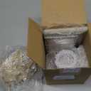 Kasyat 36 Sets Employee Appreciation Gift Merry Christmas Acrylic Hanging Ornament Bulk Berry Wreath Print for Xmas Tree with Thank You Card Ribbon for Coworker Team Nurse Teacher Gift (Thank You)