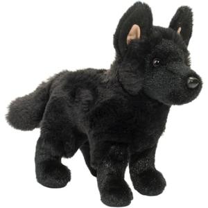Douglas Harko Black German Shepherd Dog Plush Stuffed Animal