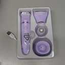 Ufree Bikini Trimmer Electric Razors for Women, Rechargeable Pubic Body Hair Trimmer Electric Shaver for Legs Body Hair, Bikini Shaver IPX7 Waterproof, Gifts for Women, Purple