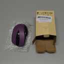 TECKNET Wireless Mouse, 2.4G Ergonomic Optical Mouse, Computer Mouse for Laptop, PC, Computer, Chromebook, Notebook, 6 Buttons, 24 Months Battery Life, 2600 DPI, 5 Adjustment Levels - Purple