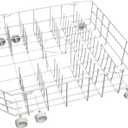 WD0384 Dishwasher Dishrack, Lower, White