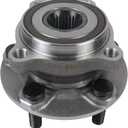 PAROD 513220 Front Wheel Hub and Bearing Assembly Compatible with 2005-2014 Subaru Outback, 2005-2014 Subaru Legacy 5Lugs w/ABS