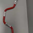 JMCHstore Red 7/8'' Mini Bike Handlebars for Coleman BT200X CT200UEX Motovox MBX10 Mega moto MMB80 Trailmaster MB200 100cc 200cc Mini Bike Parts