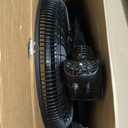 Lasko Pedestal Fan, Oscillating Fan for Bedroom with Adjustable Height and 3 Cooling Speeds, Portable, 18", Black
