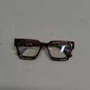 livho Oversized up to 99% Blue Light Blocking Glasses for Woman - Rectangle Fashion Glasses for Computer, Chic Preppy Frame