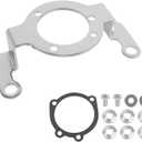 Air Cleaner Filter Support Carb Support Bracket Replacement For Harley Big Twin/Twin Cam 1993-2017 (Chrome)