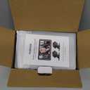 Dual Baby Car Camera, 7" 1080P Split Screen Baby Car Monitor with Night Vision, Rear Facing Car Seat Camera for 2 Kids Newborn Toddlers Travel Safety (black1)