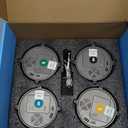 Buzzers for Trivia Games, Rechargeable Answer Buzzers for Classroom with Light, Show Who Buzzed First, 4 Modes, 50m(164Ft)-Buzzer System for Game Show, School, Jeopardy, Family Feud Night (8 Color)