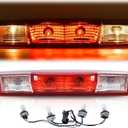 PIT66 Third Brake Light 3rd Cargo Lamp High Mount Stop Light Compatible with Chevy Silverado GMC Sierra 1500 2008-2013/Fit Chevy Silverado GMC Sierra 2500 HD 3500 HD 2008-2014 25890530