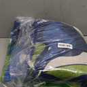 LIVEBOX 5x7 Rug for Kids Room, Soft Washable Dinosaur Rug for Boy Playroom,Non-Slip Machine Washable Blue Rugs for Bedroom, Throw Carpet Animal Rugs for Nursery Classroom (Blue,5'x7')