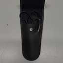 Ontaki Mustache Scissors - 5-Inch, Black - Bevel-Edge Precision & Beard Trimming Scissors - Complete Kit with Mustache Comb & Beard Comb