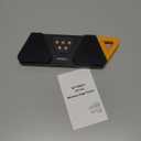 STRICH Wireless Page Turner Pedal for Musical Instruments, Anti-Slip Rubber Portable Foot Pedal, Silent Rechargeable Music Page Turner for iPad, Tablets, Phone, Super-long Endurance, SPT-10X, Orange