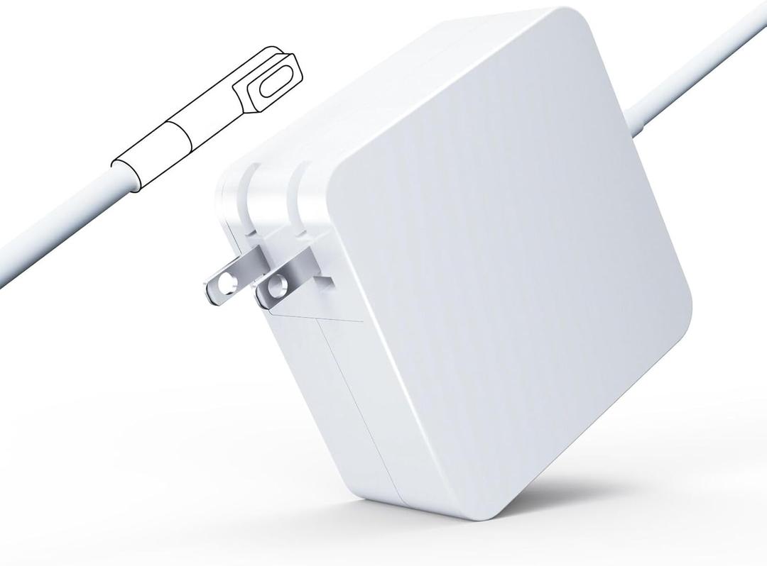 A1278 2010 2011 MacBook Pro Charger, for MacBook Pro 13 Inch Display AC 60W M2 L-Tip Connector,Compatible with Mac Book(2009 2010 2011) Old Mac Book Pro Power Adapter