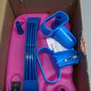 Balloon Pump Electric,110V 600W Balloon Blower Inflator Dual Nozzle Air Pump Balloons Inflator for Decoration, Party, Sport,Gifts:2 Balloon Tying Tools (Rose Red)