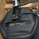 Pneumatic Swivel Rolling Saddle Chair with Wheels and Ergonomic Back Support for Hair Stylist, Dental Hygienist, Hygienic Clinic, Spa, Massage, Home, Office - 510 KOA, Standard