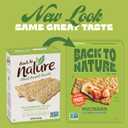 Back to Nature Multigrain Flatbread Crackers, Non-GMO, Plant-Based Snack Cracker, Made with Wheat Flour & Whole Grains, Snack Happy, 5oz Box (EXP 07/05/26)
