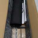 2 Pack 24 Inch Window Boxes Planter for Outdoor Plants Deck Railing Planters Box with Adjustable Brackets for Porch Fence Balcony Hanging Flower Baskets with Non-Woven Fabric Liner for Garden Decor