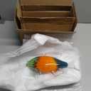 LCCCK Large Glass Fish Statue, Hand Blown Glass Sea Life Figurines, Coastal Decor for Home, Tropical Fish Ornaments Collectible Figurines, Coffee Table, Shelf, Office, Bathroom Decoration Nautical Art