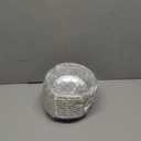 6in Pie Disposable & Recyclable Mini Aluminum Foil Pans for Baking, Pack of 50