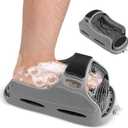 Shower Foot Scrubber, Feet Scrubbers, Exfoliating Foot Massager Slipper, Silicone Shower Easy Scrubber Cleaning, Gray