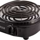 IMUSA Single Electric Burner, Black