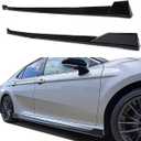 Side Skirts Kit Extensions Fit for Toyota Camry 2018 2019 2020 2021 2022 2023 2024 2025 SE XSE 4PCS Add-OnGlossy Black