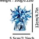balloon weights are perfect for parties, birthdays, weddings. Each pack includes 12PCS durable weights that easily decorate balloons and elevate any celebration.(Light blue100g)