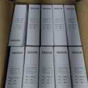 10 Packs 4 Inch LED Low Profile Recessed & Surface Mount Disk Light, Round, 10W, >600 Lumens, 3000K Warm White, CRI80, DOB Design, Dimmable, ETL Listed, White