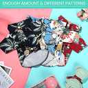 Weewooday 4 Pieces Pet Summer T-Shirts Hawaii Style Floral Pet Dog Shirt Breathable Cool Clothes Beach Seaside Puppy Sweatshirt for Puppy(Cute Style,X-Large)