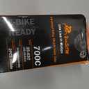 700C Heavy Duty Bike Tubes 700x35C/38C/40C/43C (35/43-622) 700C Bicycle Tubes Premium Butyl Rubber Compatible with Road, Gravel, Mountain, Hybrid Bike Tire Tubes Schrader Valve AV48mm 2-PCS