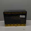 Cordless Reciprocating Saw, Electric Saw with Battery and Charger, 20V Battery Power Saws, 0-3500 SPM Variable Speed, Tool-Free Change, 4 PCS Blades for Wood PVC Metal Pipe Tree Cutting, 2 Batteries