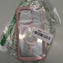 Miracase Magnetic for iPhone 15 Pro Case [Compatible with MagSafe] Full-Body Phone case with Built-in Glass Screen Protector& Camera Protector, Military Drop Proof 15 Pro Cover, Magnetic Pink