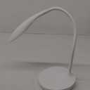 Bostitch Office KT-VLED1502-WHITE Gooseneck LED Desk Lamp with USB Charging Port, Dimmable, White