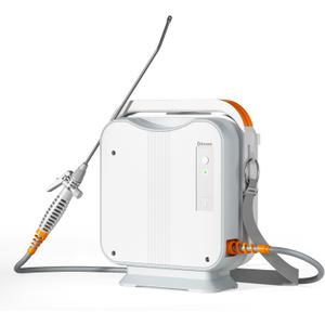 Diivoo 1.35 Gallon/5L Battery Powered Sprayer, 2000mAh Electric Weed Sprayer with 2 Adjustable Nozzles, Retractable Wand for Lawn, Garden, Yard