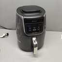 Ninja | XL Single Basket Air Fryer | 5.5 QT Capacity fits 3lbs of Wings | 5-in-1Air Fry, Roast, Bake,Reheat & Dehydrate |Dishwasher Safe Parts & Recipe Guide | Grey |AF150AMZ