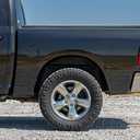Rough Country Rear Wheel Well Liners for Ram 1500/2500/3500 (2010-2026 & Classic) - Heavy-Duty Rear Fender Liners for Mud & Debris Protection, Made in USA