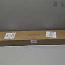Cordless Faux Wood Blinds 30" W x 36" H, 2 Inch Slat Horizontal Windows Blinds with Crown Valance, Room Darkening Blinds, White Blinds for Home Interiors.