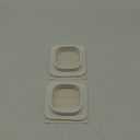 2 Pack Window Mount fits for Kasa Smart Security Camera EC60, No Drill Easy Installation Adhesive Kasa Camera Mount Brackets fits for TP Link Smart Spot Cam