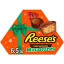 REESE'S Miniatures Milk Chocolate Peanut Butter Cups, 6.5 oz Box (EXP 06/30/26)