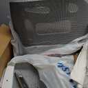 Alllion Ergonomic Mesh Office Chair, Home Desk Chair Comfy High Back with Adjustable Lumbar Support, 3D Headrest, Flip-up Arms, Big and Tall Reclining Computer Gaming Chairs for Men Women, Grey