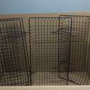 Coume 2 Pcs Large Black Slatwall Basket 23.6 x 11.8 x 7.9 Inch Metal Slatwall Panel Hanging Wire Basket Multifunctional Mounted Hanging Accessories for Kitchen Garage Storage and Home Display