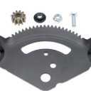 Steering Sector Gear Plate and Pinion Gear Replaces 717-1550F 7171550 7171554 for Mtd Cub Cadet LT1018 LT1022 LT1040 LT1042 LTX1040 LTX1042 LTX1046 LTX1050 for Troy Bilt