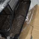 Paper Plate Organizer for Cabinet, Counter, Picnics, Parties & More, Extra Large Utensil Caddy Crafted of Thick Iron Mesh With 6 Compartments for Paper Plates & Plastic Silverware