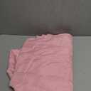 sancua Square Tablecloths 54x54 Inch, 1 Pack - Pink Fabric Table Cloth for Square or Round Tables, Washable Polyester Table Cover for Dinner, Holiday Party, Decorative Display Tables